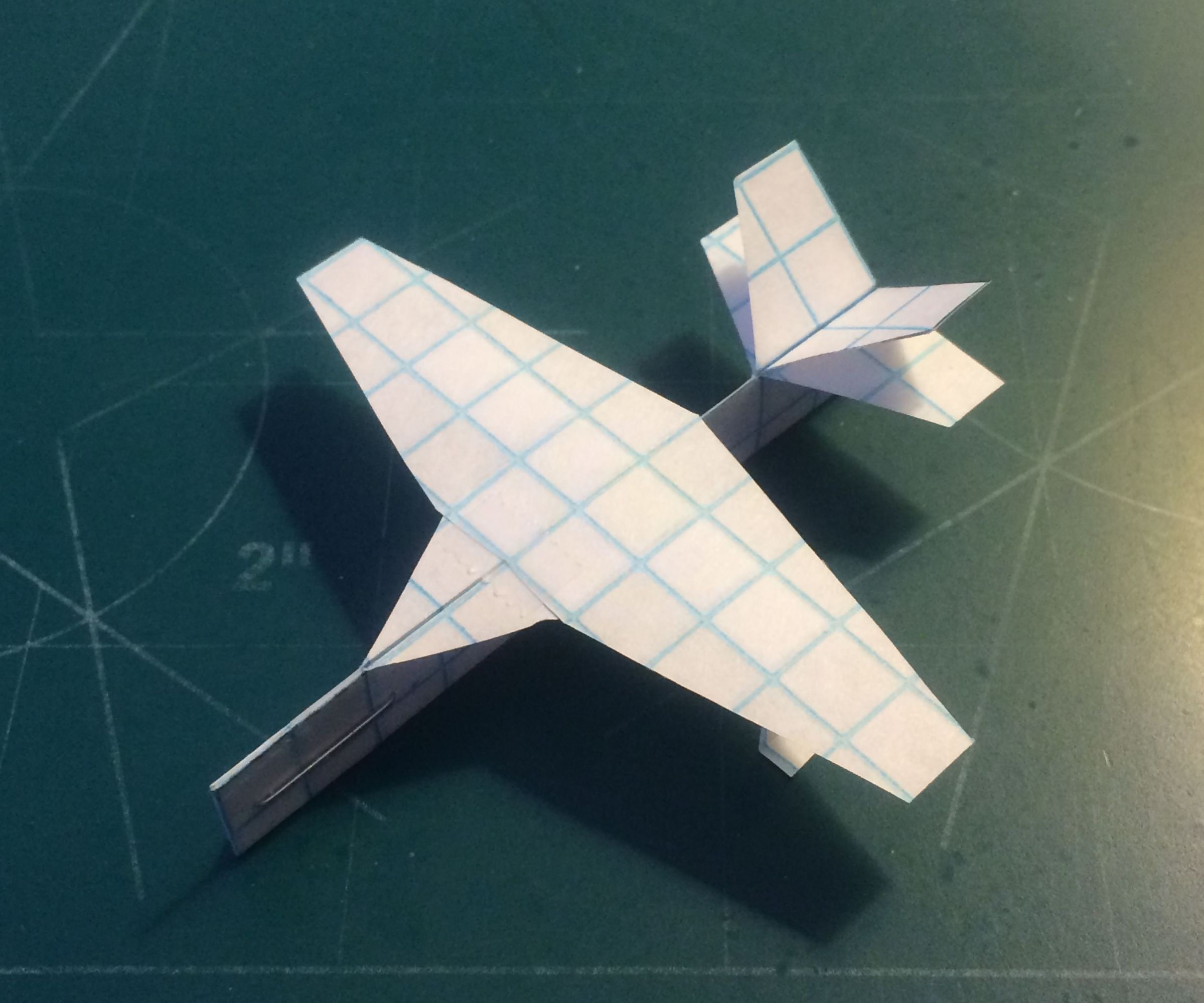How to Make the Wanderer Paper Airplane