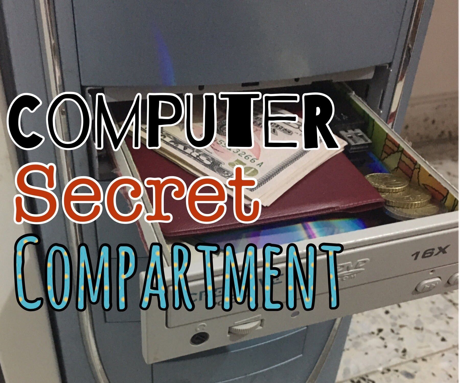 Computer Secret Compartment