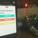Remote Controlled LED using HC-05 Bluetooth, Arduino and Mobile Phone App