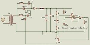 9V Battery Charger Circuit using LM311