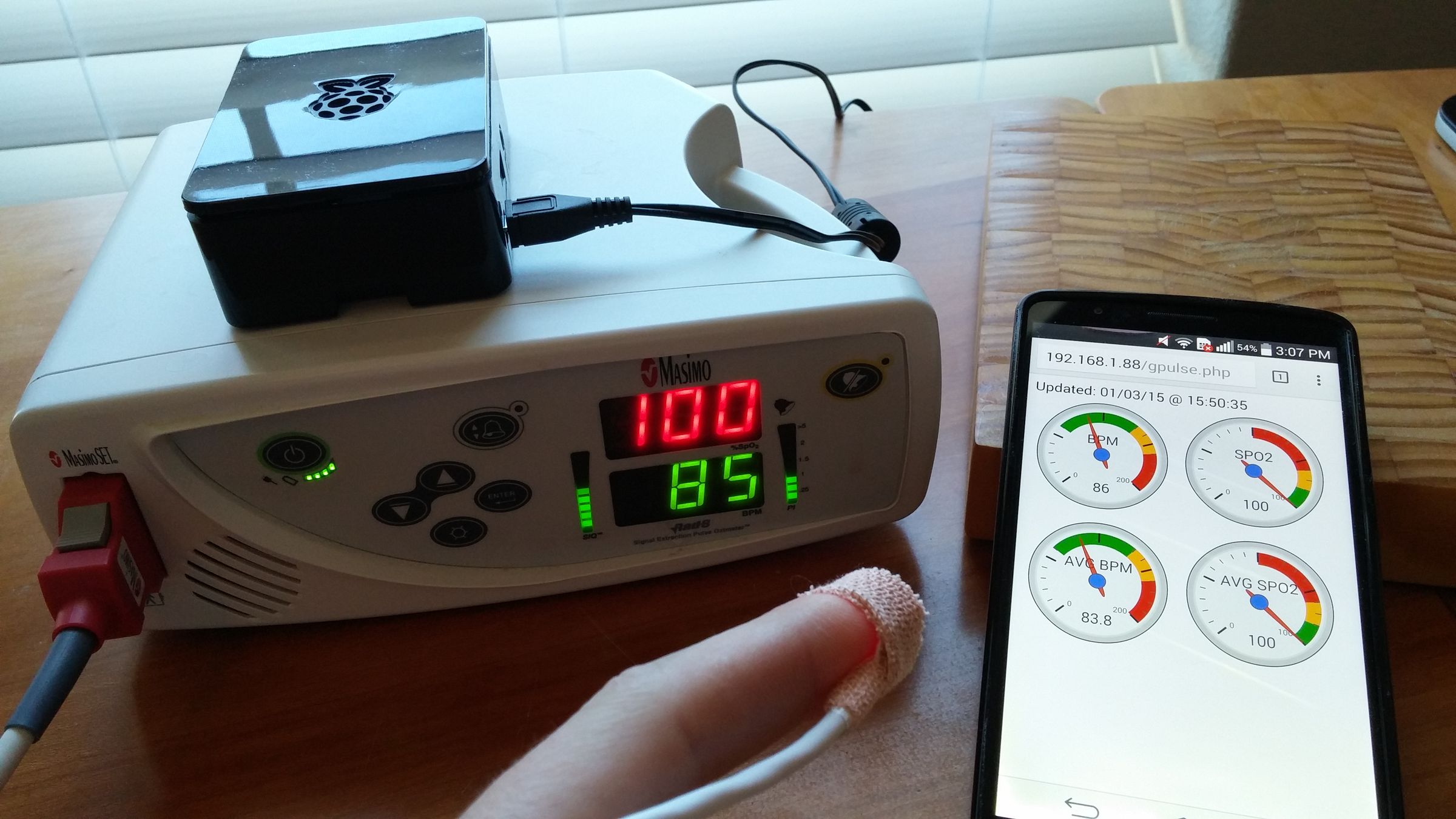 Pulse Oximeter Data Capture With Raspberry Pi 8 Steps Instructables