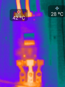 Taking Images of Components With Possible Issues.