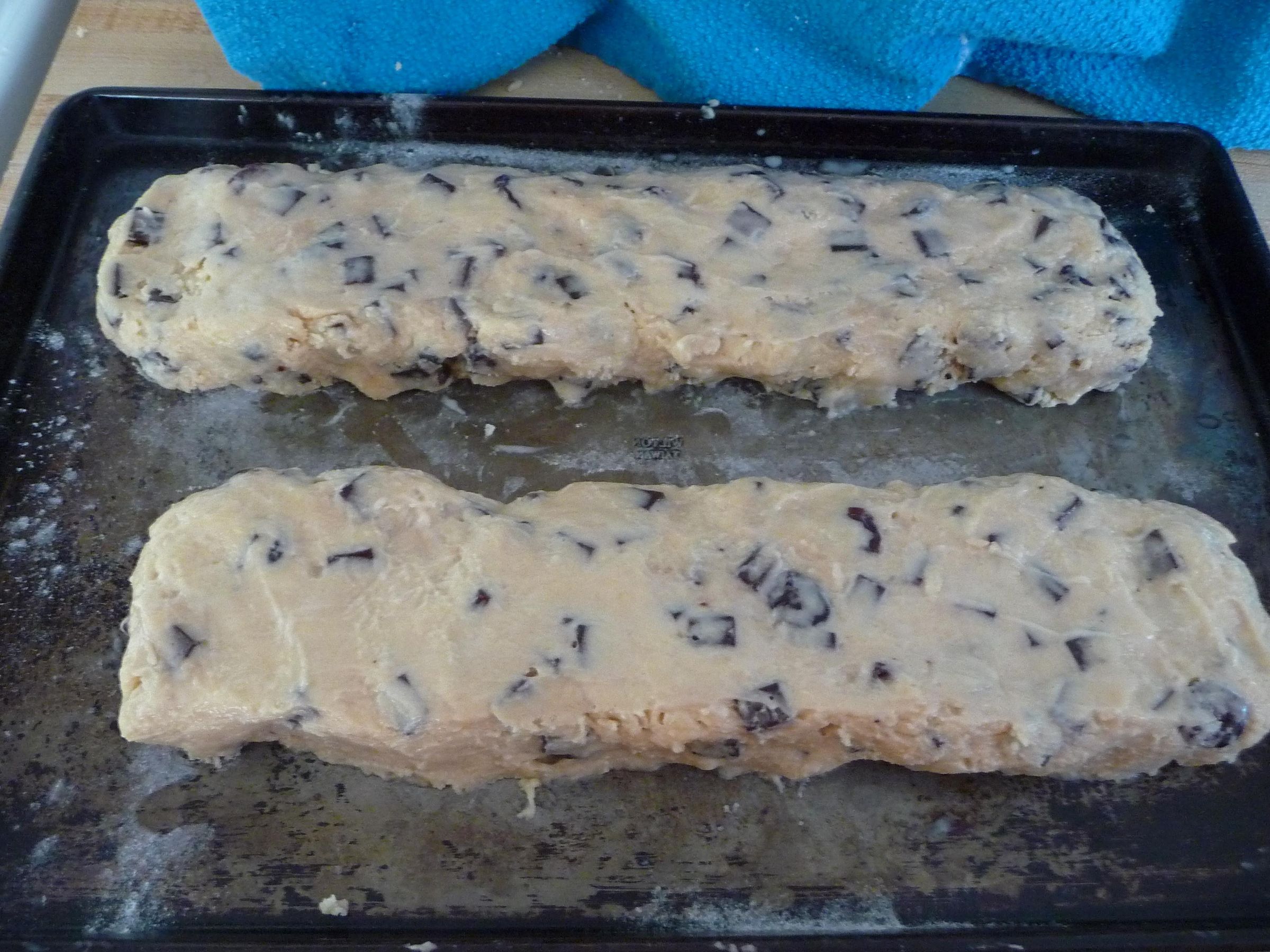 Chocolate Cherry Biscotti 5 Steps Instructables