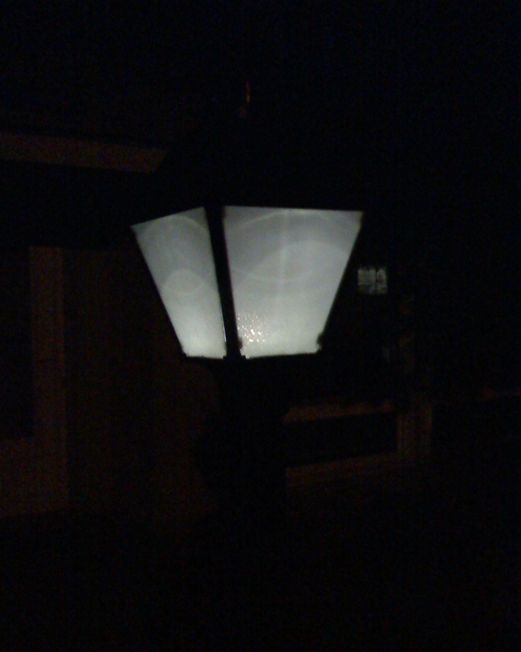 Solar Powered LED Lamp Post