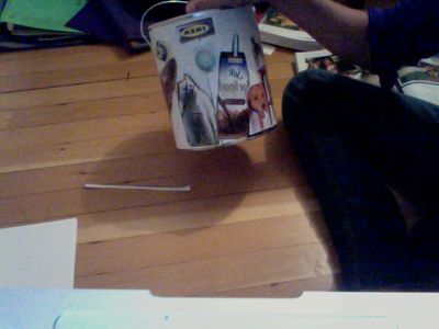 Make a Recycling Bin From a Paint Can