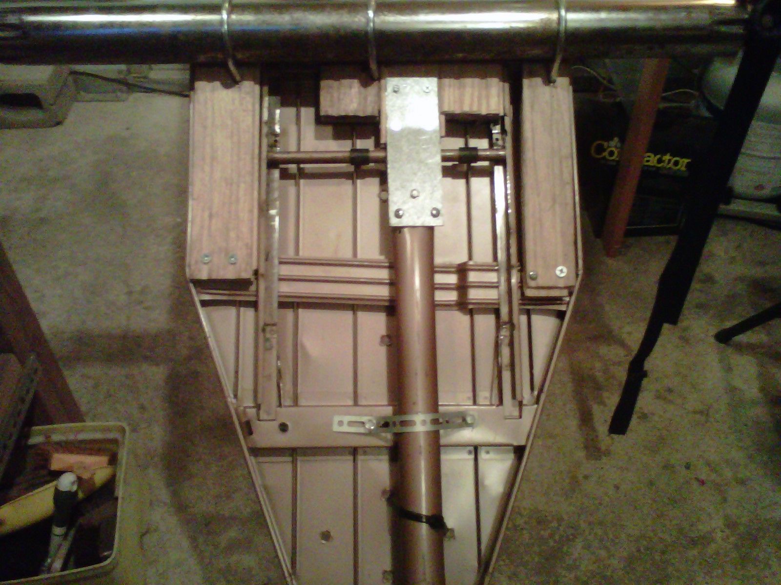 Inversion Table, Frank'D From an Old Ironing Board & Other Odd Stuff ...