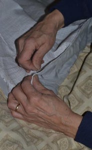 Sew One Side of the Pocket