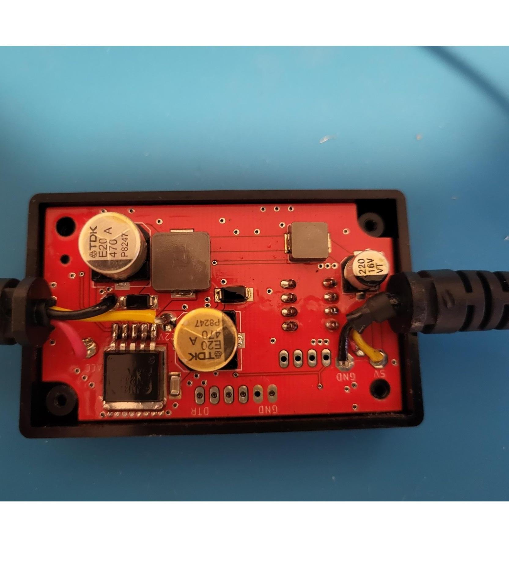 Dash Camera Power Supply With Ultra Low "power Off" Consumption (50uA