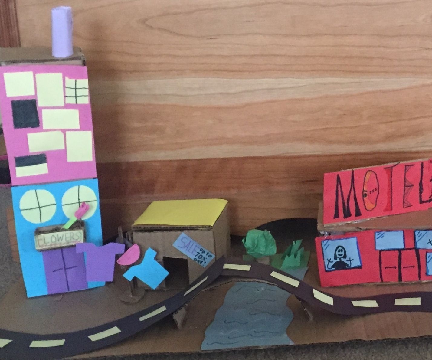 DIY Cardboard City