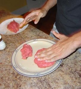 Form Two Patties