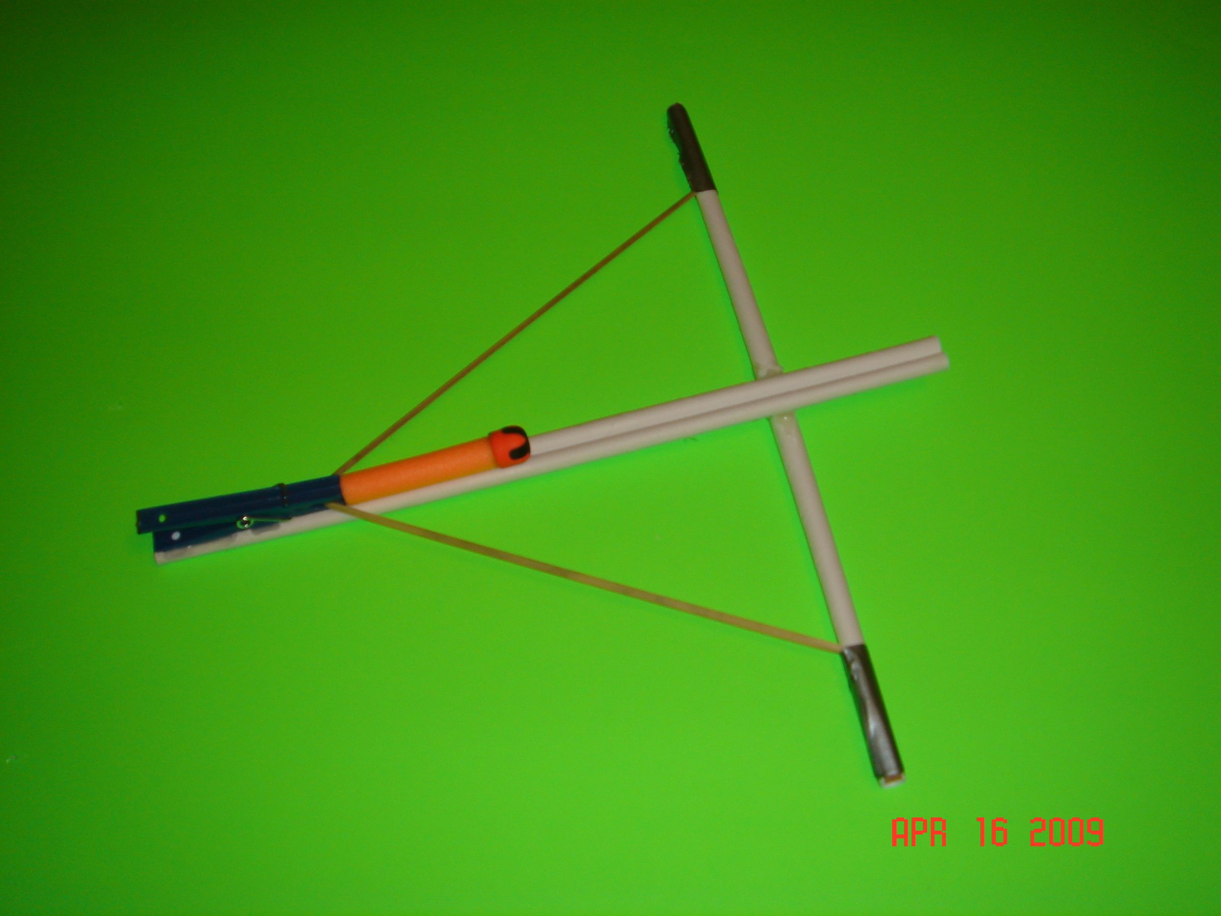 Paper Nerf Gun (Cross-bow)