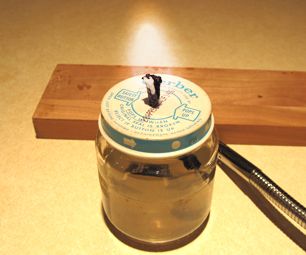 alcohol lamp on a shoe string budget