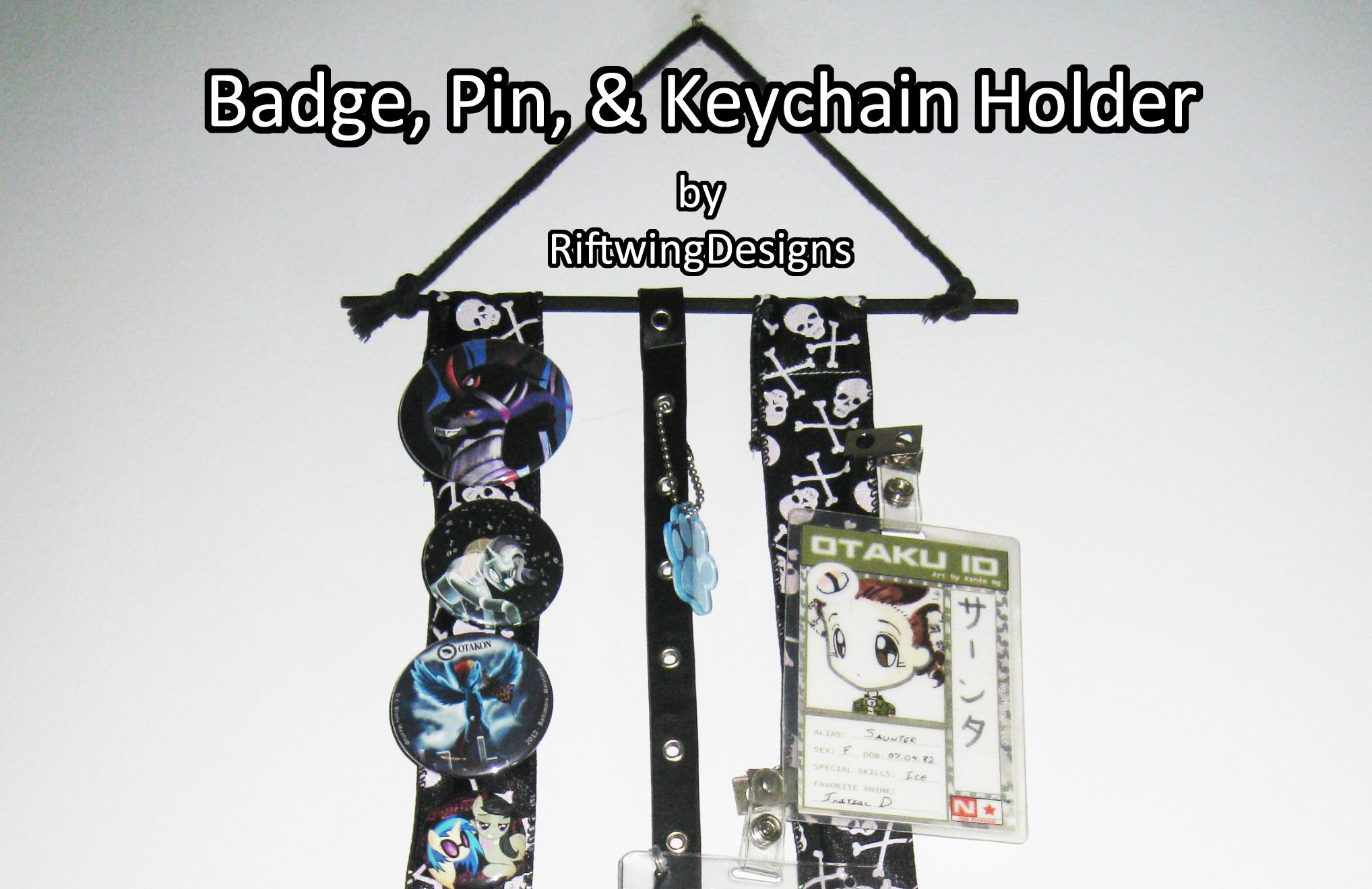 Badge, Pin, & Keychain Holder Wall Art 6 Steps Instructables