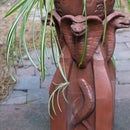 3D Print Smoothing - Teracotta Air Dry Clay