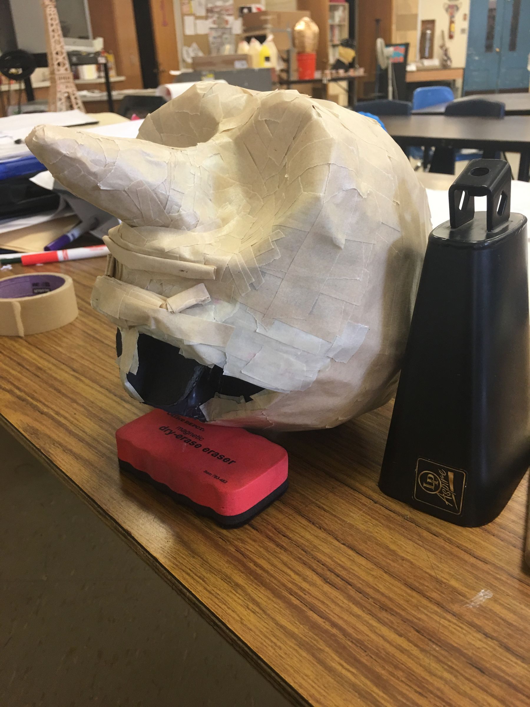 How to Build Additive Sculptures With Foam Core and Packing Tape 6