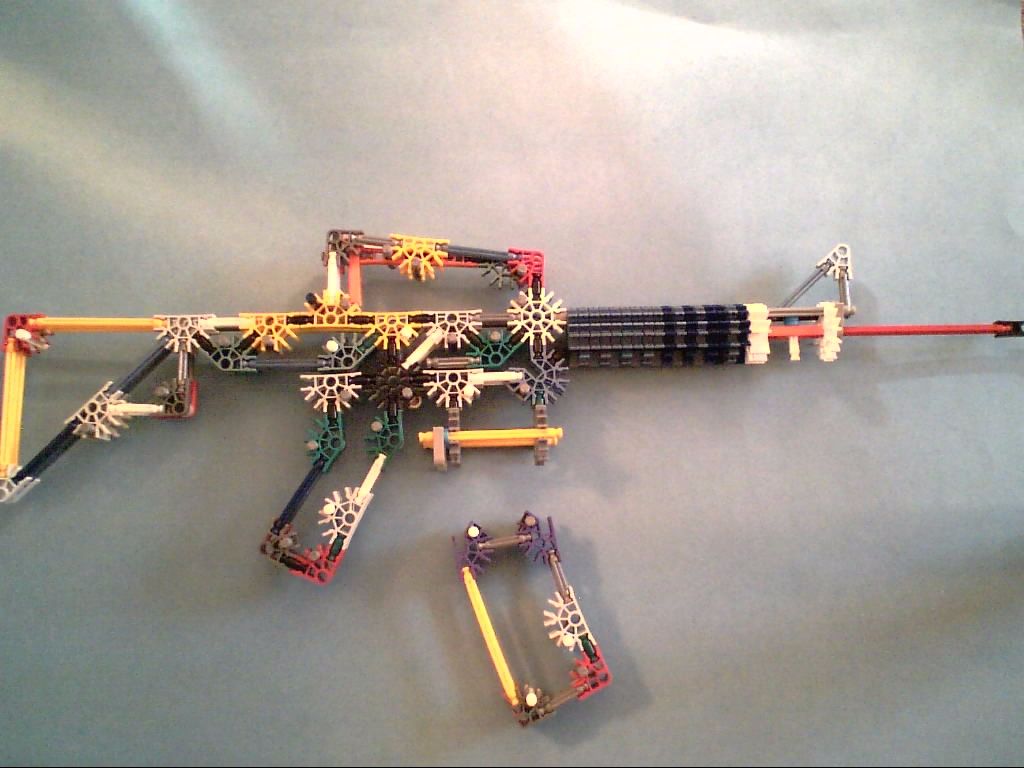 K'nex M4A1 Carbine : 3 Steps - Instructables