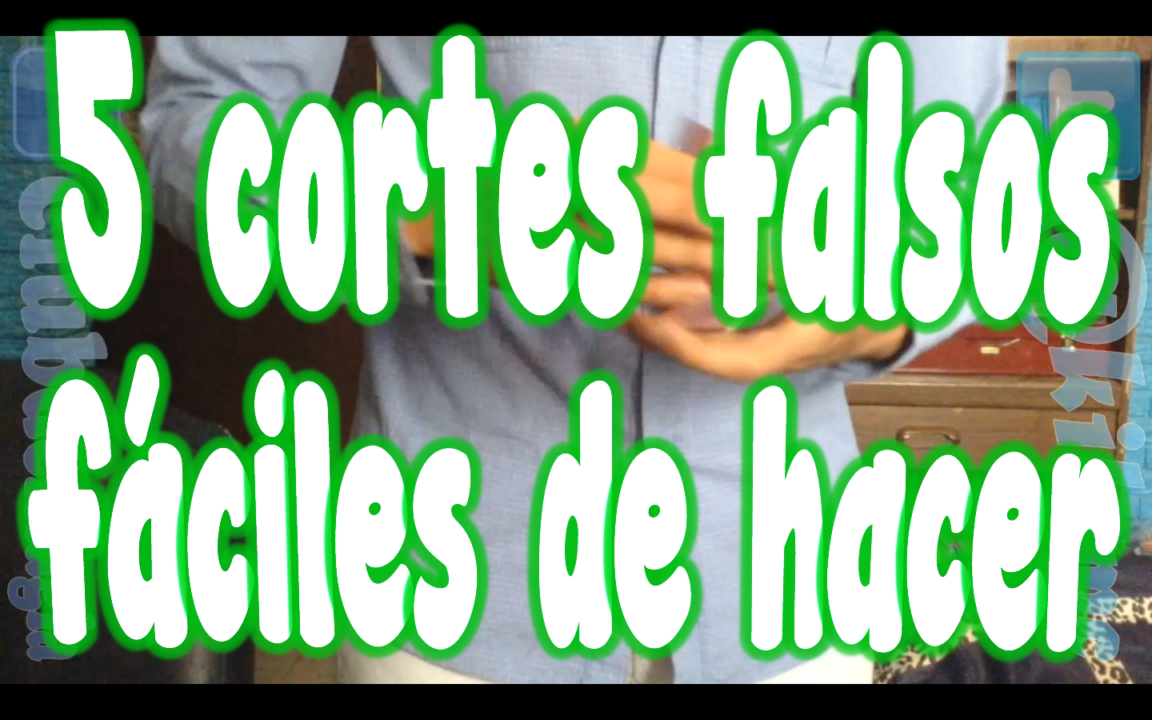 5 Cortes falsos fáciles de hacer (Magia tutorial)
