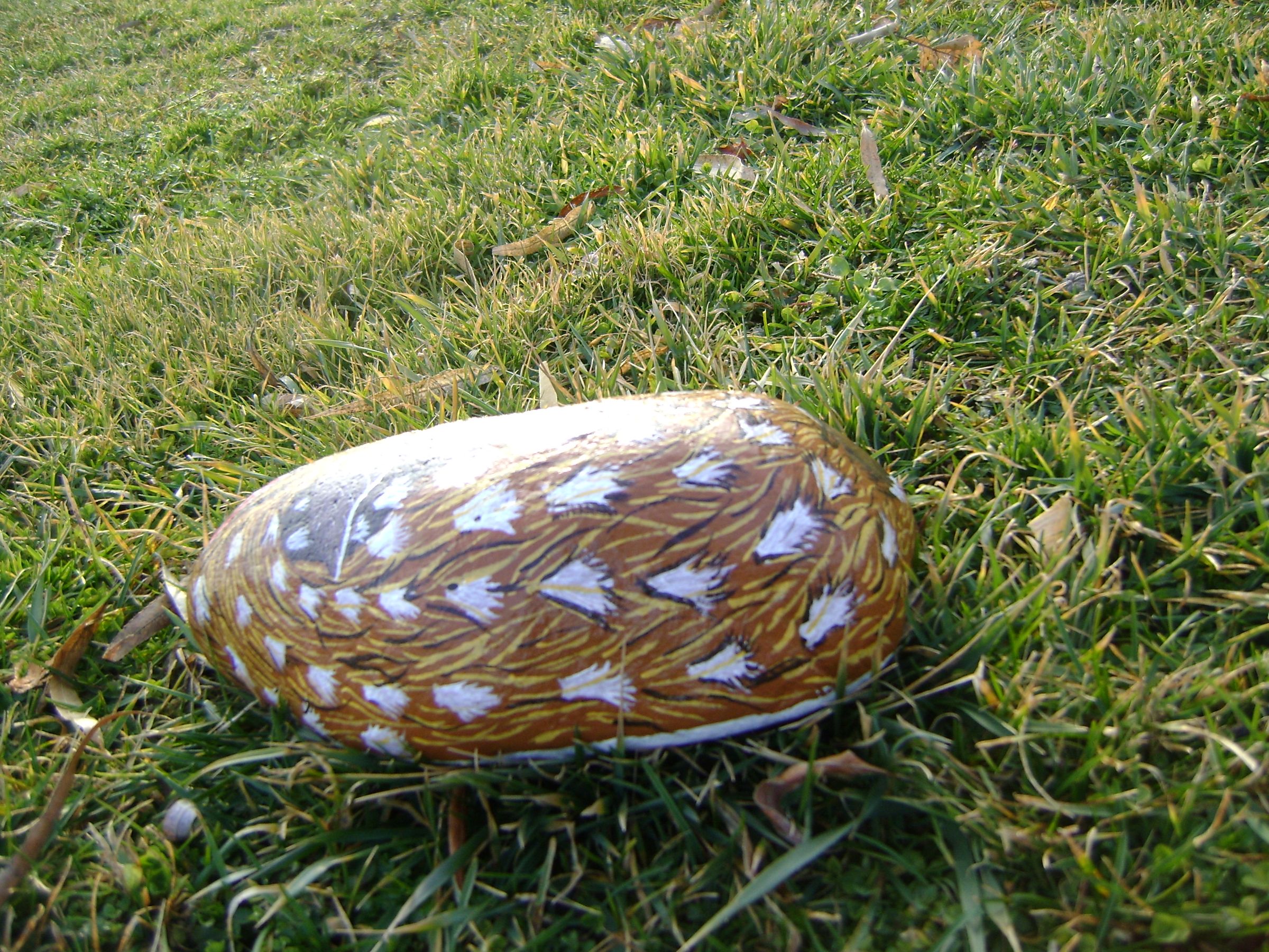Painted Deer Rock - Instructables
