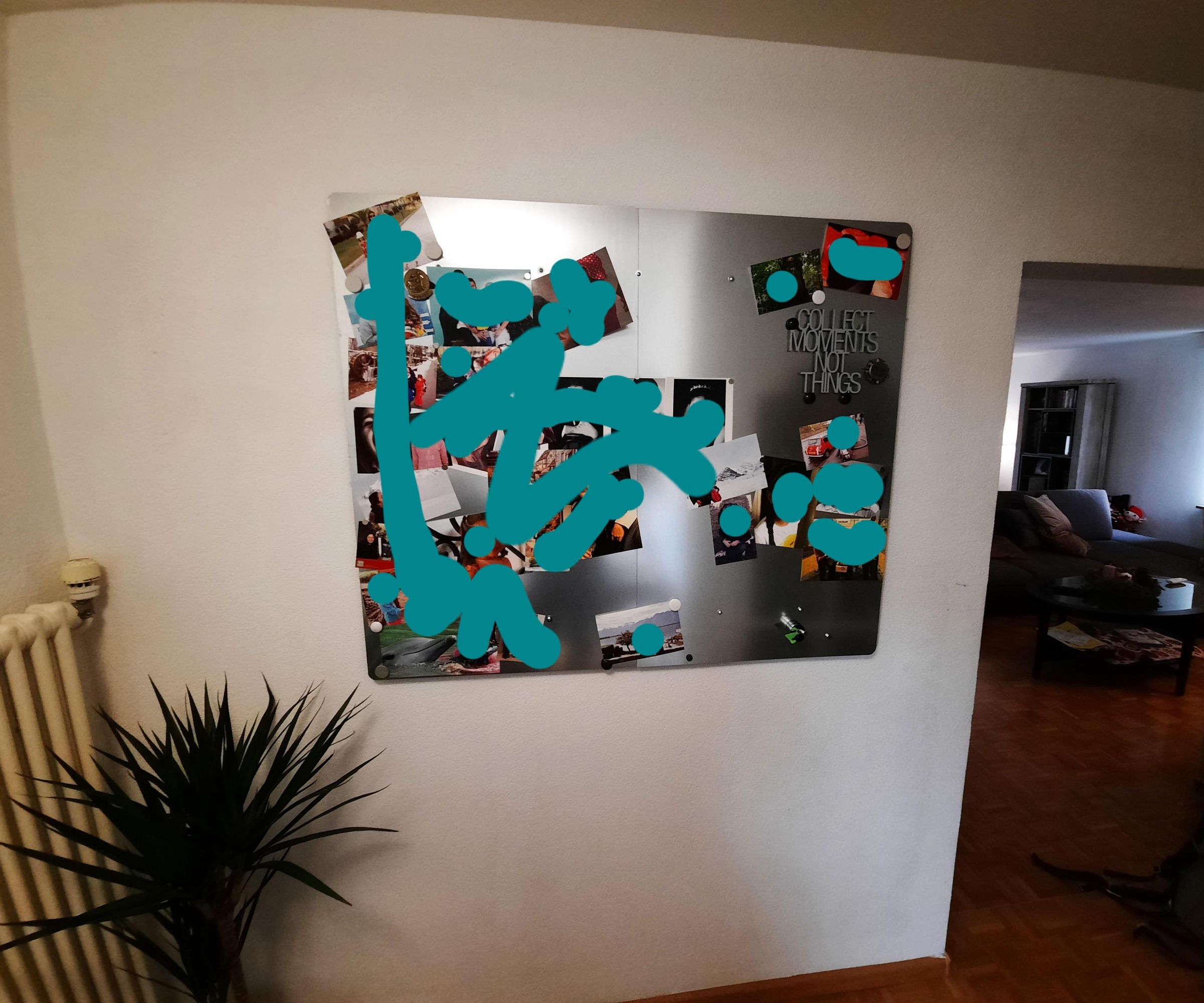 Magnetic Picture Wall