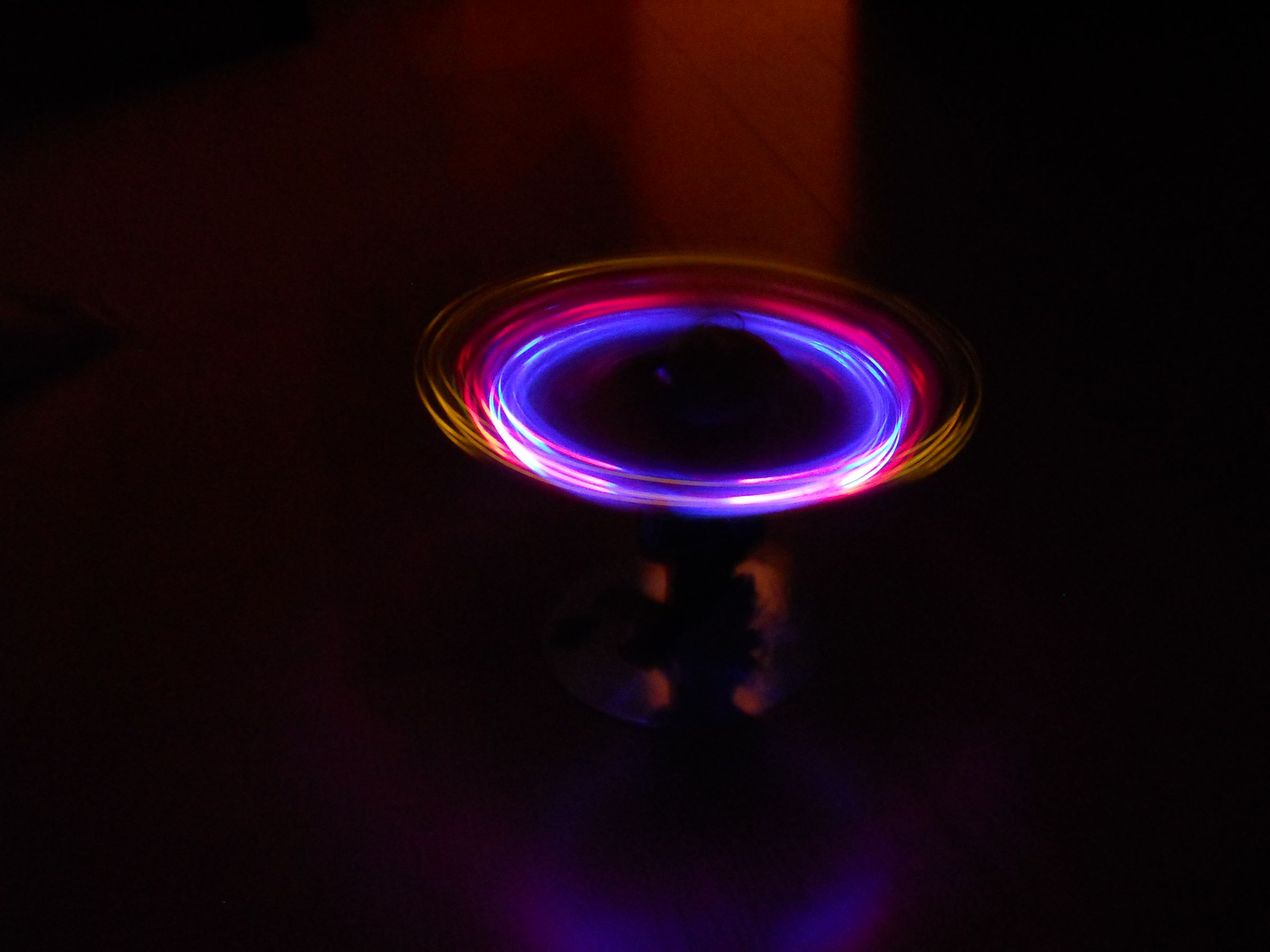 The Rainbow LED Rotator Robot