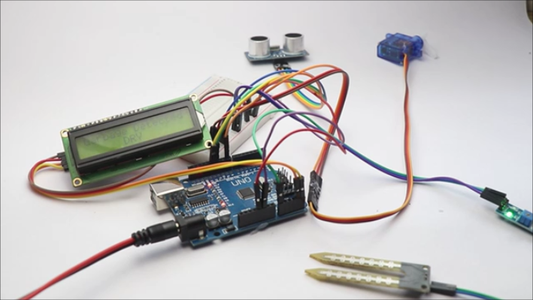 Arduino Powered Wet and Dry Garbage Segregation System : 6 Steps (with ...