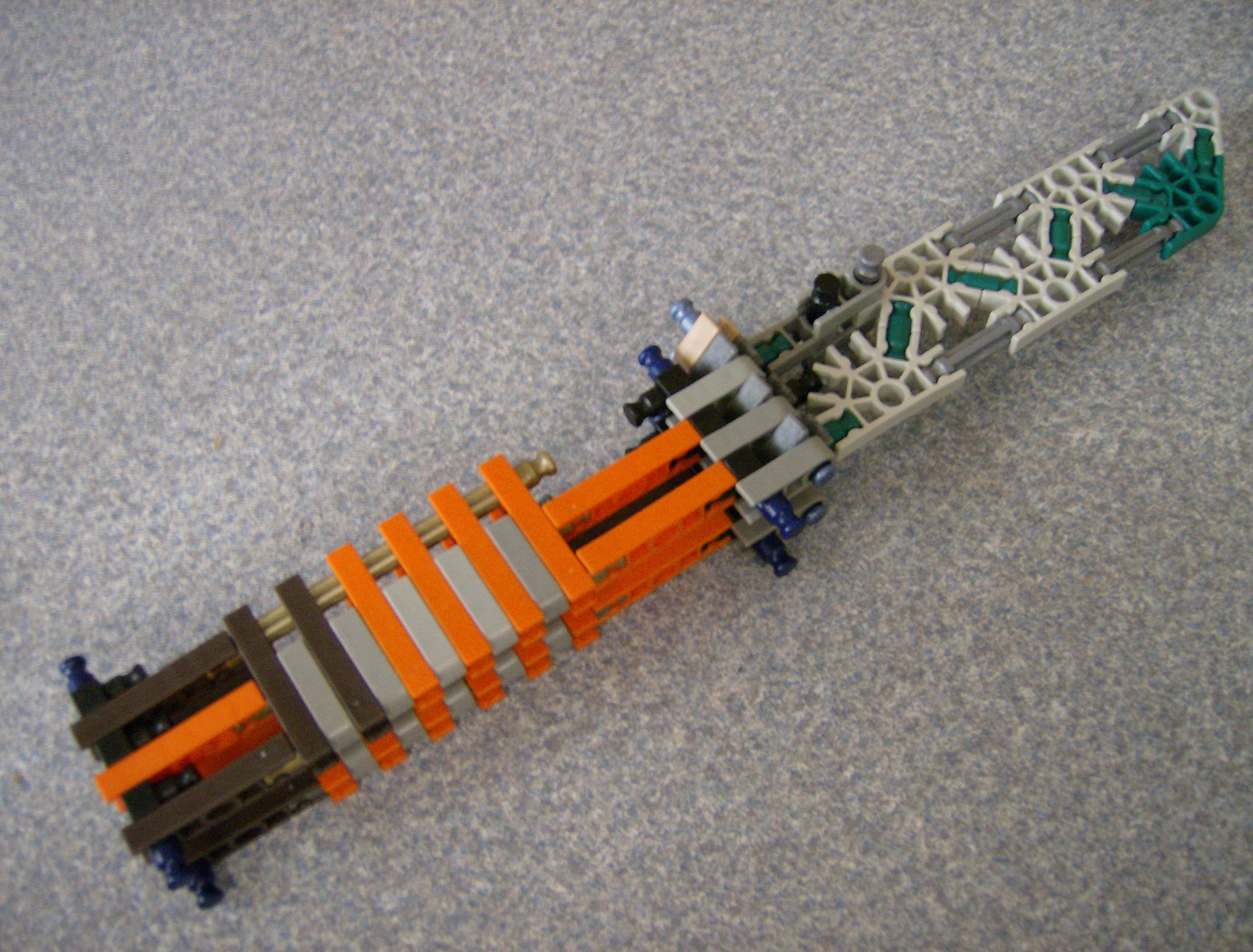 Reverse Balisong K'nex Knife