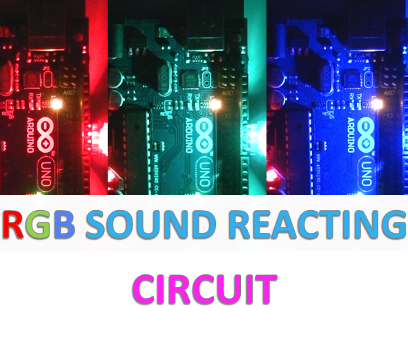 Sound Reacting Circuit in 2 Minutes