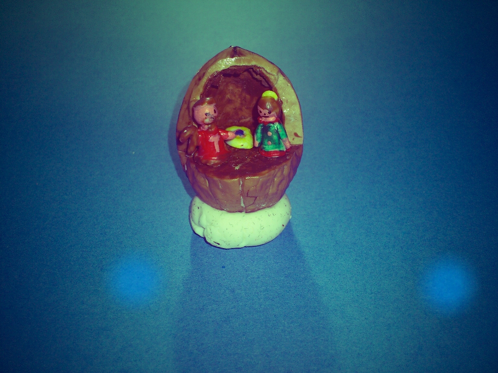 1$ Walnut crib (gift)