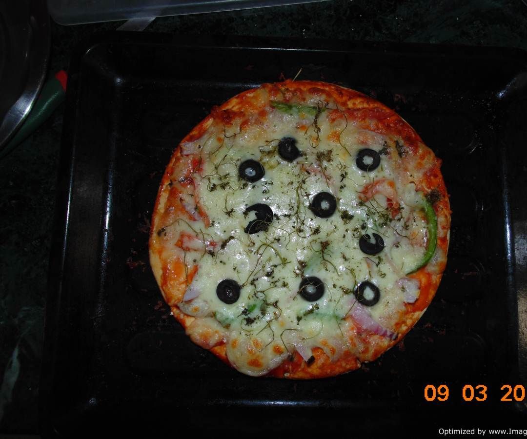 Daddy's Recipe Vegetarian PIZZA