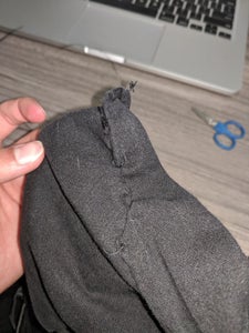 Process: Sewing the Jeans Pocket