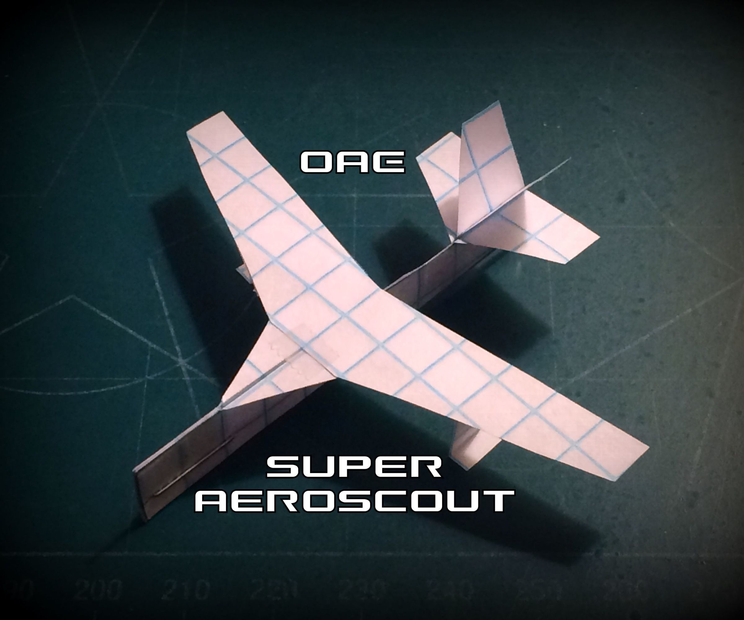 How to Make the Super AeroScout Paper Airplane