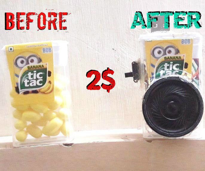 TICTAC PORTABLE SPEAKER