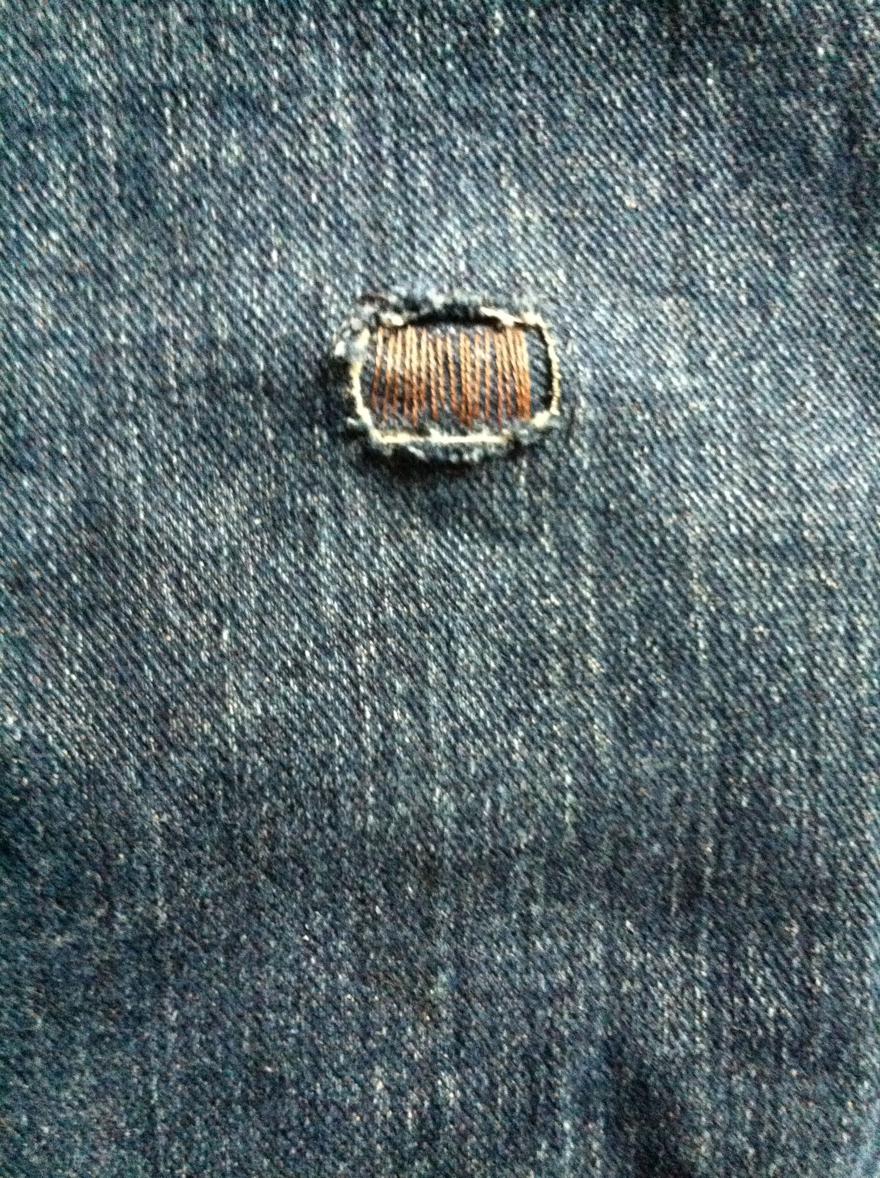 Patching Jeans; a Simple Instructable.