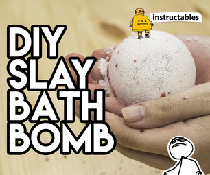 DIY Hex Bomb's Slay Bath Bomb