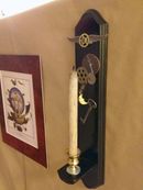 Steampunk Candle Sconce