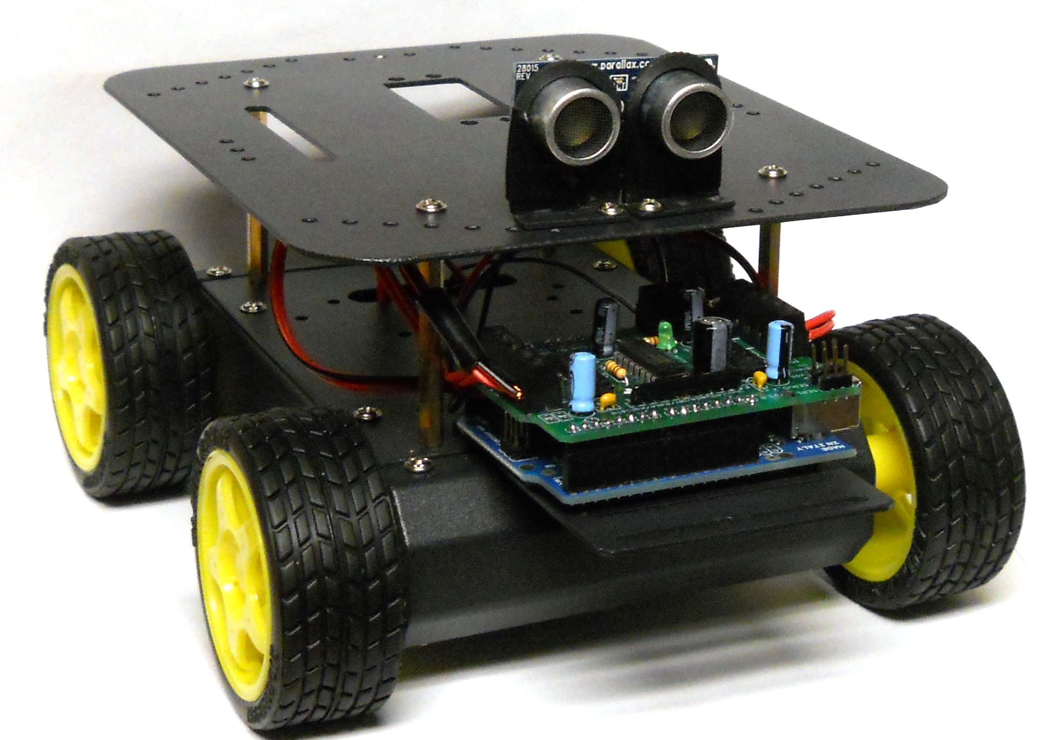 Wall-E's Anti-Social Cousin: Object Avoiding Arduino Controlled Robot!