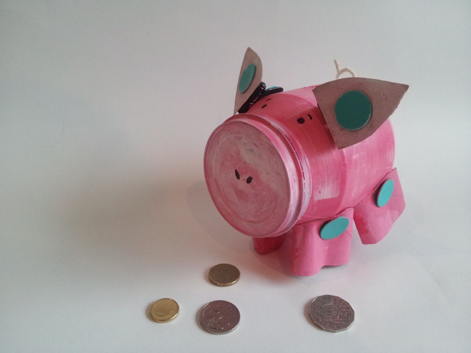 How To Make A Piggy Bank At Home Easy