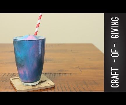 HOW TO MAKE GALAXY THICKSHAKES | Craft of Giving