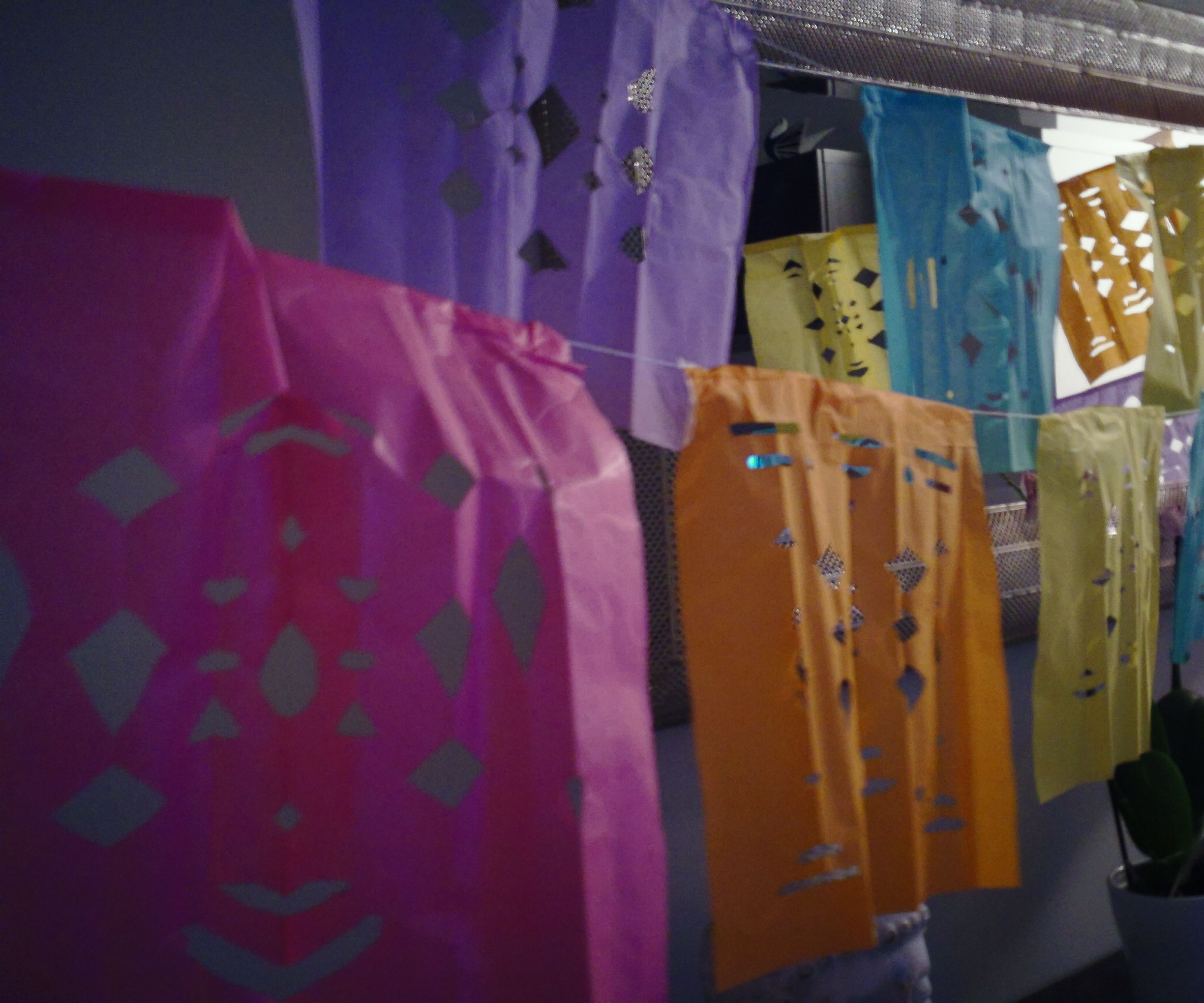 Mexican Paper Picado Flags