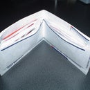Wallet made from Tyvek mailing envelope