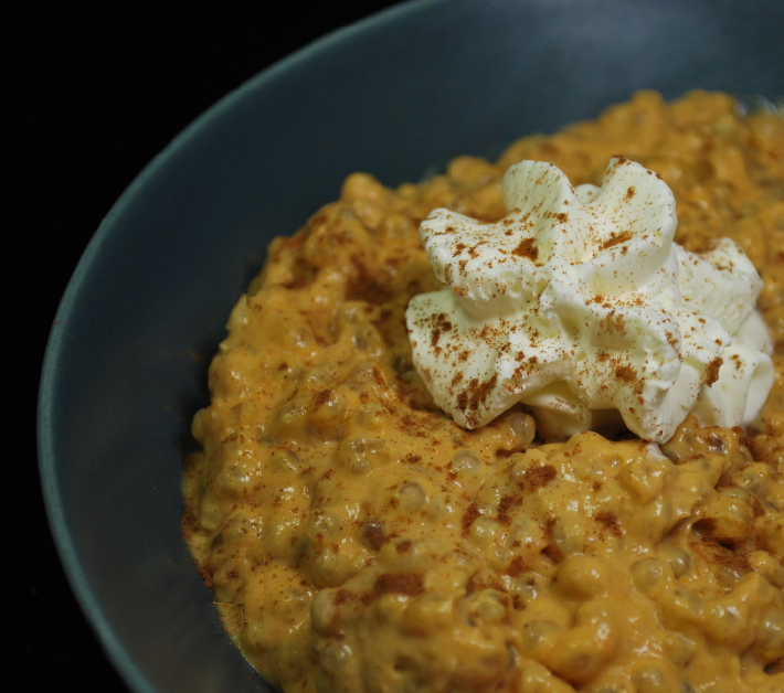 Pumpkin Pie Tapioca