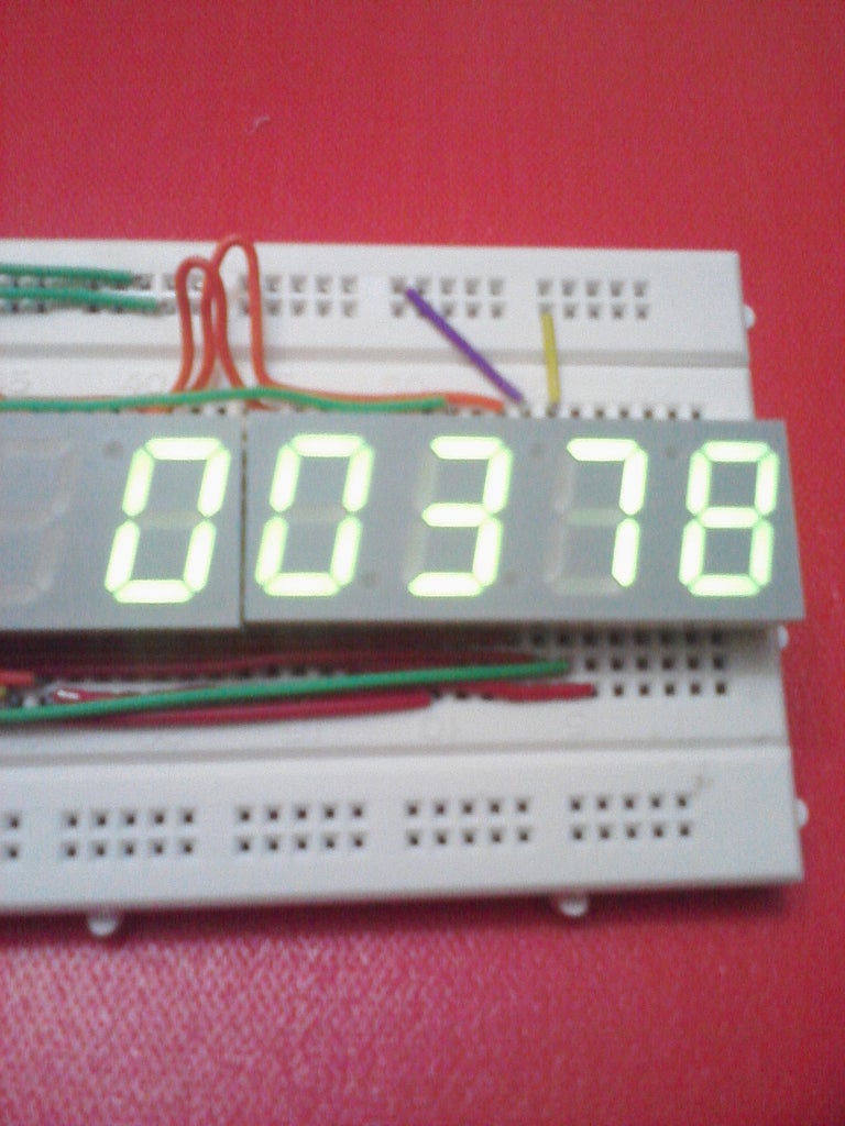 Uploading 5-Digit Arduino Counter Code