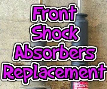 Changing Front Shock Absorbers (Honda Civic 1999 EK3)! 