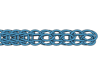 ChainMaille 101: CandyCaneCord CCC