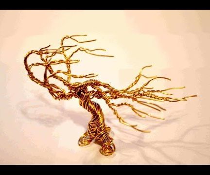 DIY Wire Bonsai Tree Tutorial