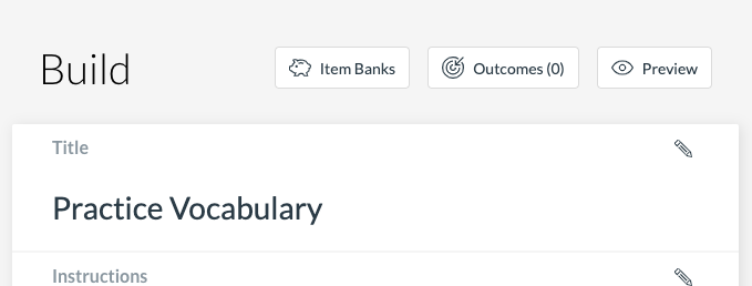 Check Your Work! Preview the Quiz. 