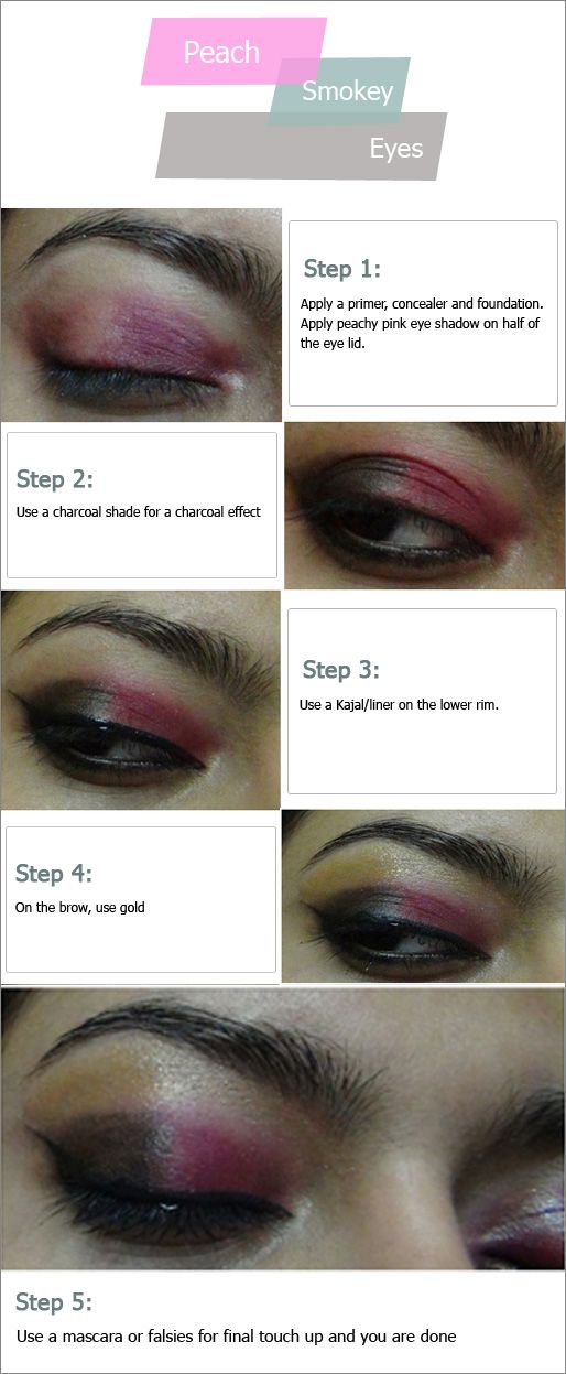 Peach Smokey Eye Tutorial