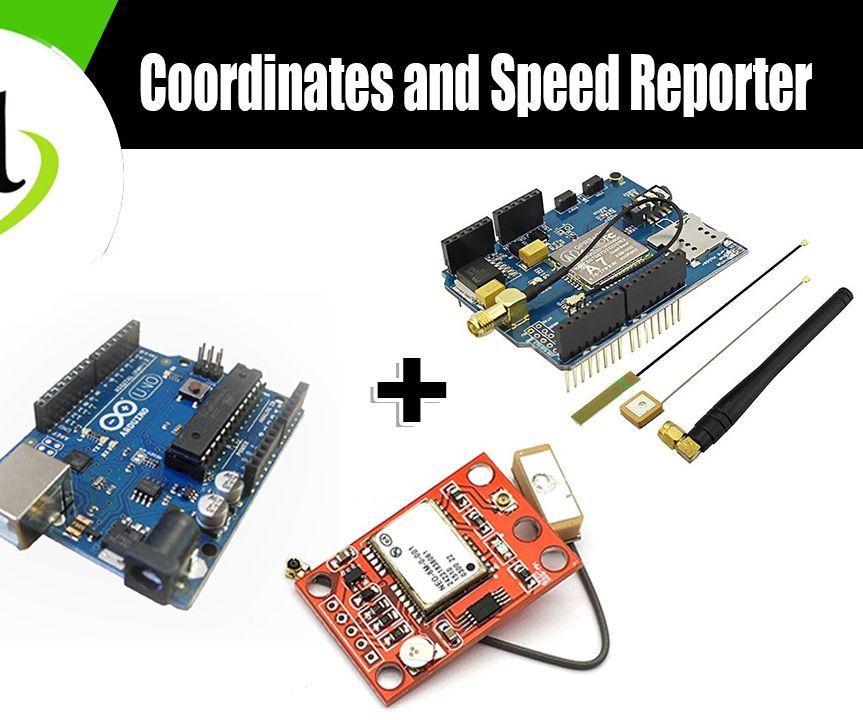 SMS Coordinates and Speed Reporter
