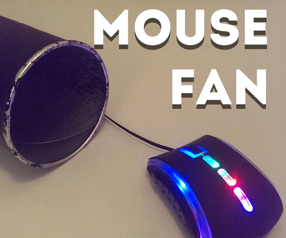 Computer Mouse or Keyboard Fan : 5 Steps (with Pictures) - Instructables