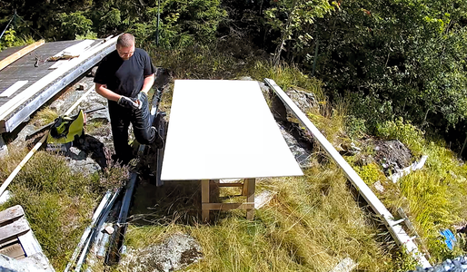 how to build a plywood sailboat Meassuring and Marking